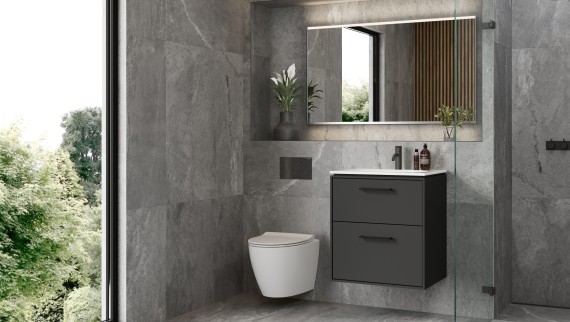 IDO Glow Art TurboFlush -seinä-wc-istuin