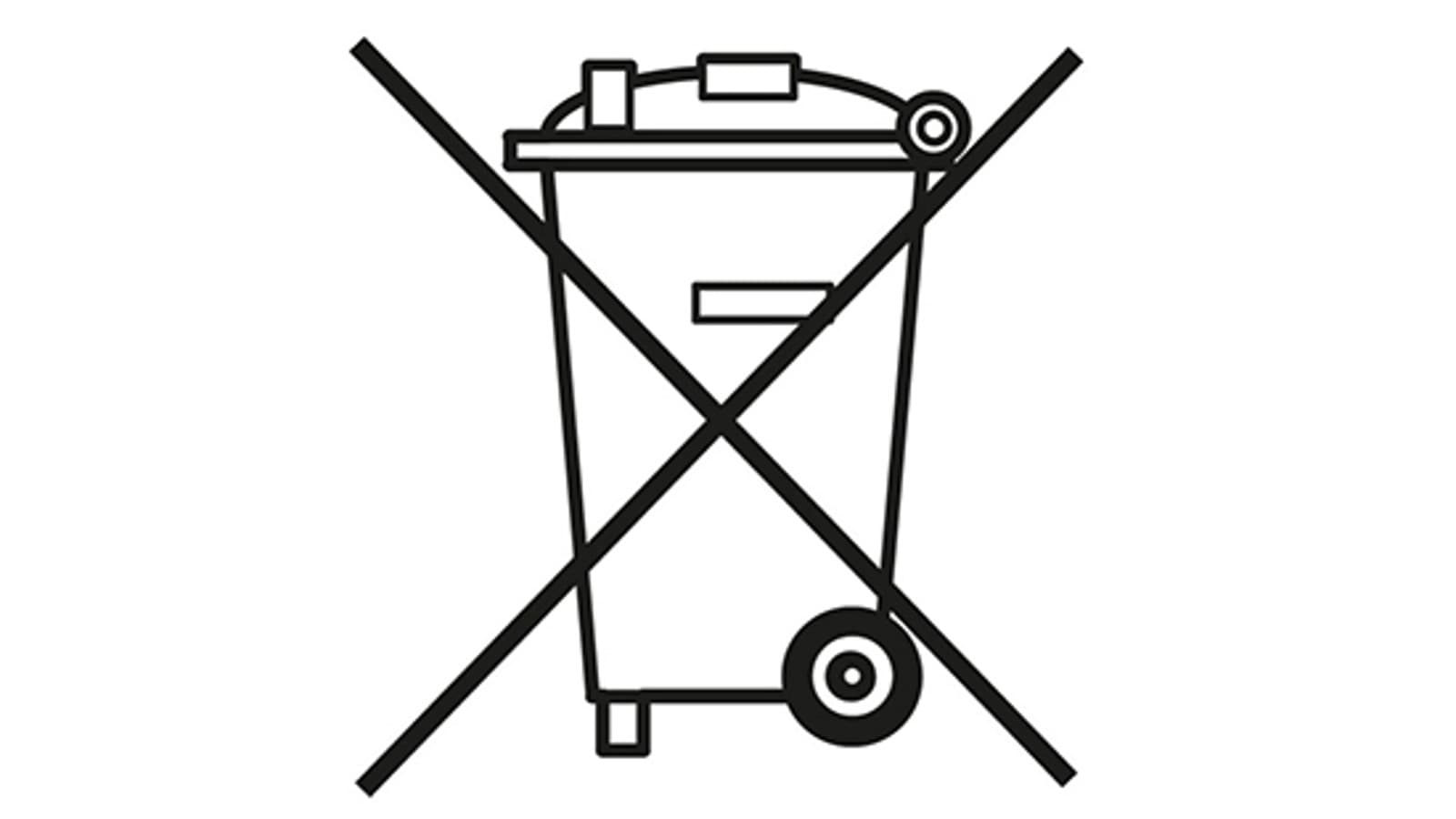 Symboli "Käytettyjen paristojen kierrätys" Symboli "Käytettyjen paristojen kierrätys"