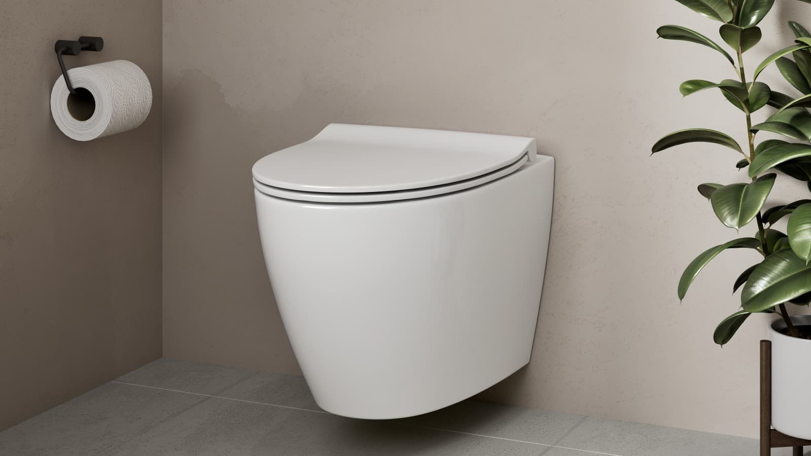 IDO Glow Modern -seinä-wc