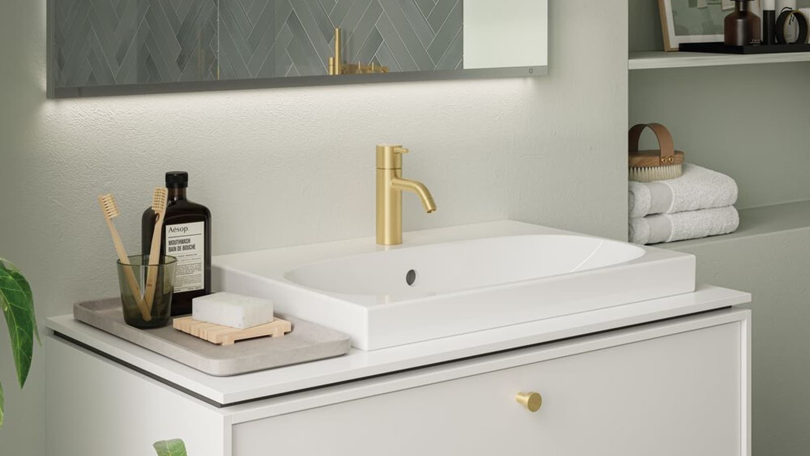 IDO Sense Art -pesuallas ja alakaappi IDO Sense Art -pesuallas ja alakaappi