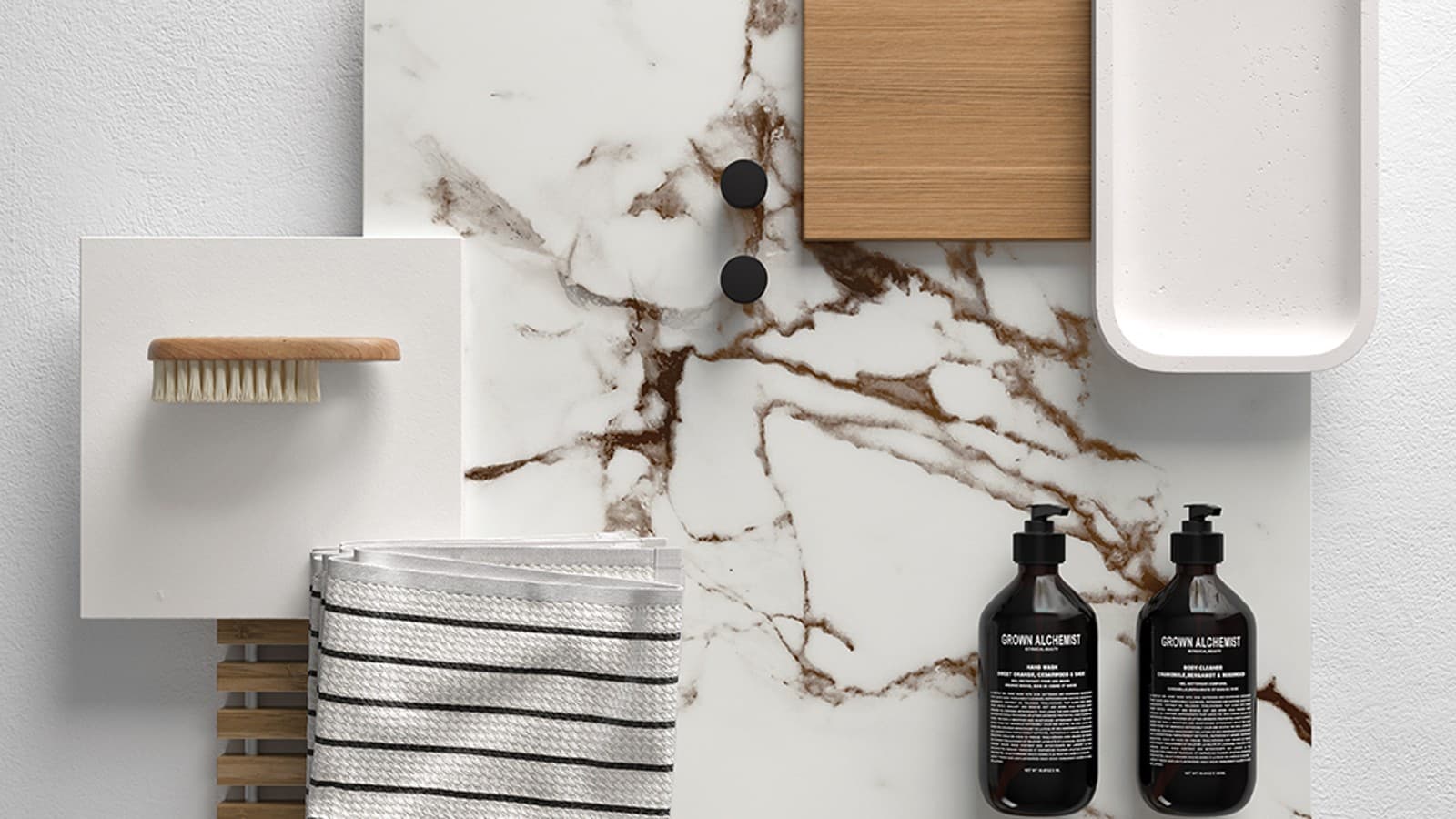 Pienet yksityiskohdat piristävät kylpyhuoneessa Pienet yksityiskohdat piristävät kylpyhuoneessa